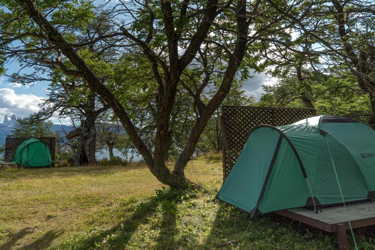 Camping Kau Laguna Azul Torres del Paine National Park Bagian luar foto